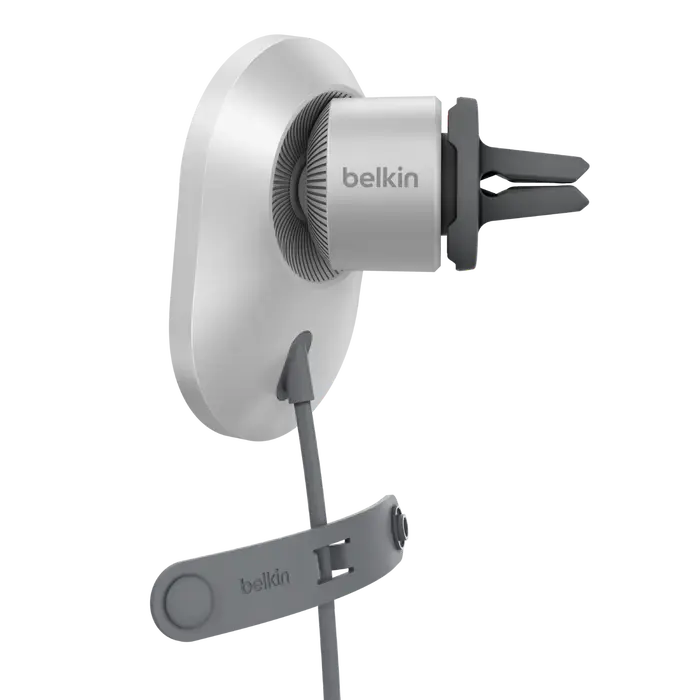Бездротовий автомобільний зарядний пристрій Belkin BOOST↑CHARGE PRO Wireless Car Charger with MagSafe 15W (WIC008dsGR)