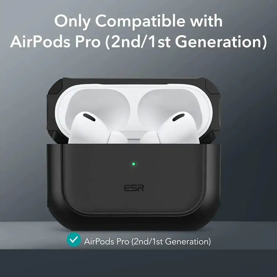 Чехол ESR Orbit Hybrid Case for Airpods Pro 2nd Gen - Black (X003EQT8UL)