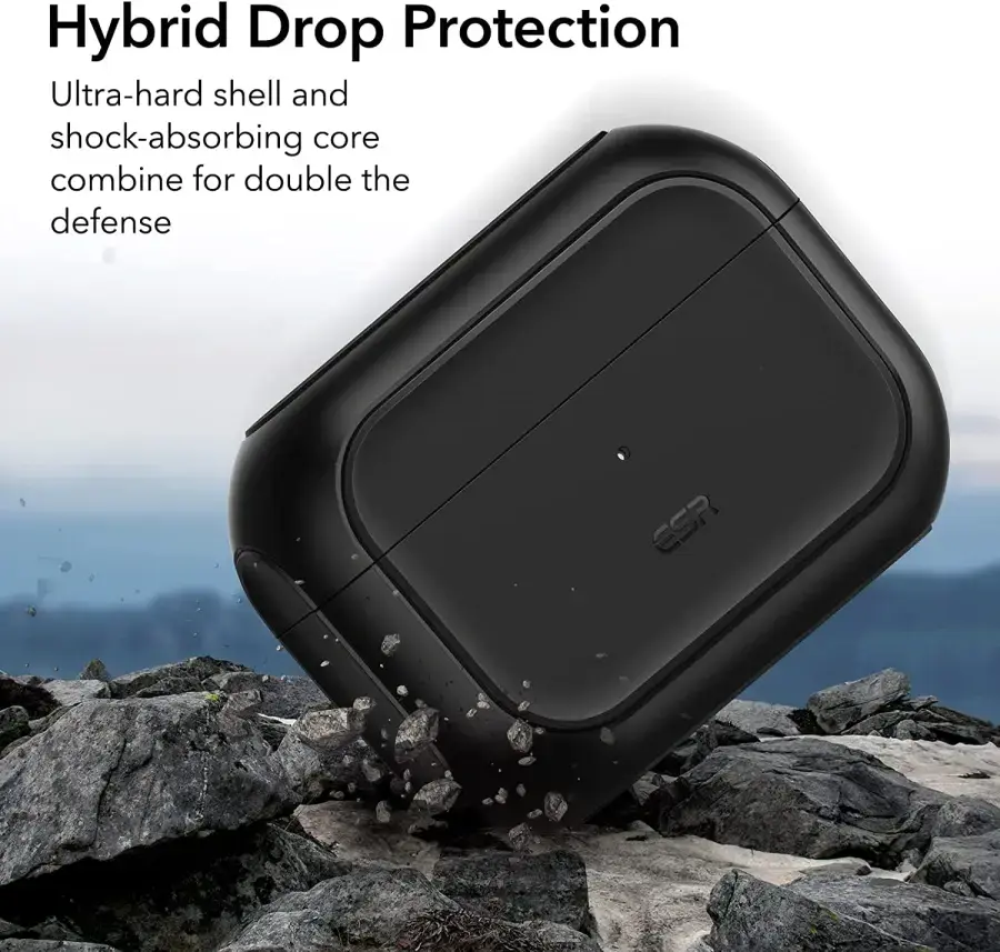 Чехол ESR Orbit Hybrid Case for Airpods Pro 2nd Gen - Black (X003EQT8UL)