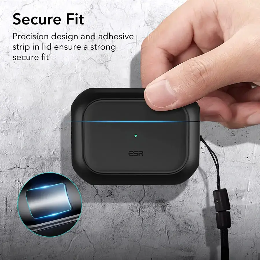 Чехол ESR Orbit Hybrid Case for Airpods Pro 2nd Gen - Black (X003EQT8UL)