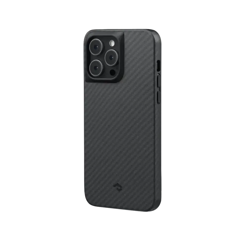 Чохол Pitaka MagEZ Case Pro 3 for iPhone 14 Pro Max - Twill Black/Grey (KI1401PMP)