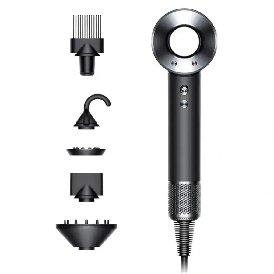 Фен для волосся Dyson Supersonic HD07 Black/Nickel (386816-01)