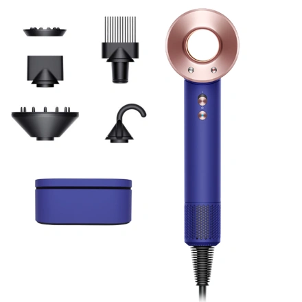 Фен для волос Dyson Supersonic HD07 Limited Edition Vinca Blue/Rose (426081-01)