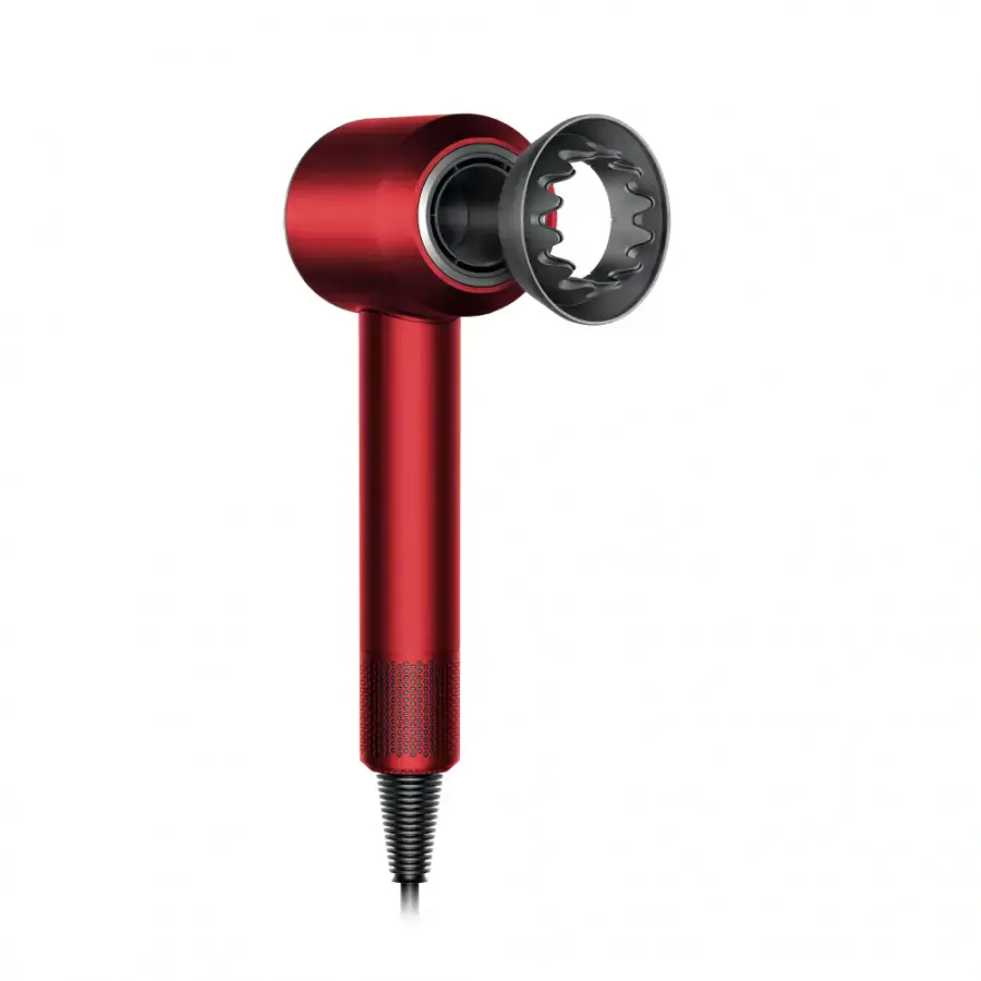Фен для волосся Dyson Supersonic HD07 Red/Nickel (397704-01)