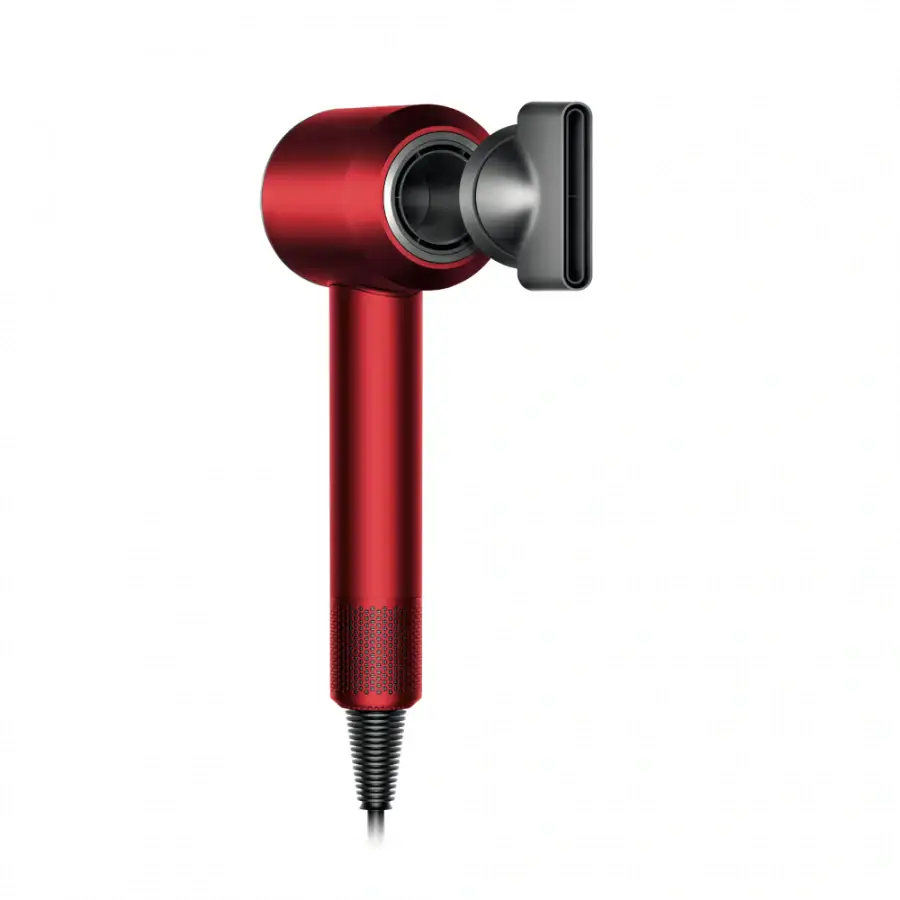Фен для волосся Dyson Supersonic HD07 Red/Nickel (397704-01)