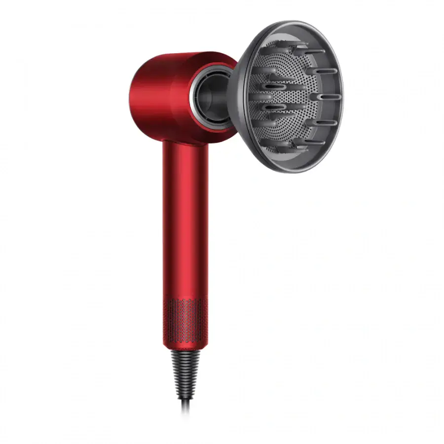 Фен для волосся Dyson Supersonic HD07 Red/Nickel (397704-01)