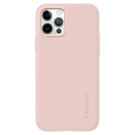 Чехол Spigen Thin Fit Case for iPhone 12/12 Pro - Pink Sand (ACS02481)