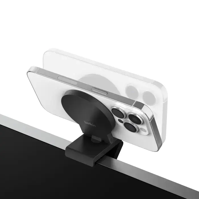 Крепление Belkin iPhone Mount with MagSafe for Mac desktops and displays (MMA007btGY)