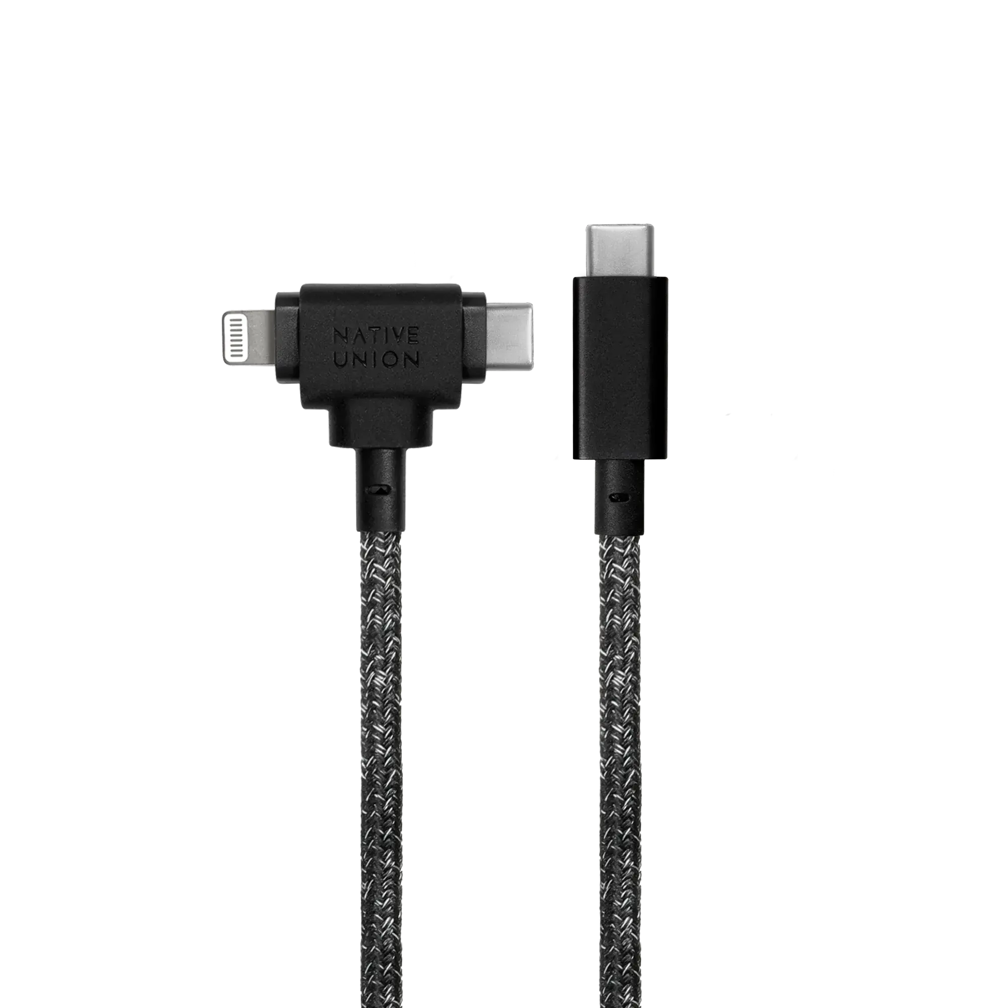 Native Union Belt Cable Universal USB-C to USB-C/Lightning Cosmos Black (1.5 m) (BELT-CCL-COS-NP)