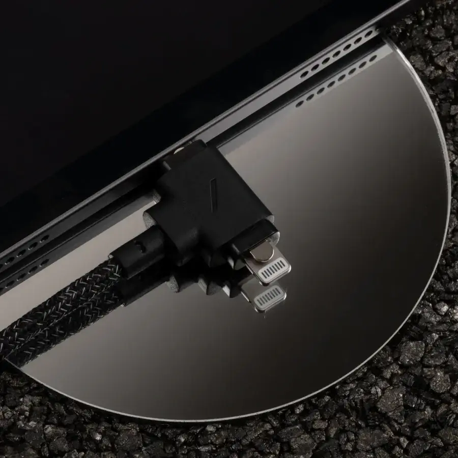 Native Union Belt Cable Universal USB-C to USB-C/Lightning Zebra (1.5 m) (BELT-CCL-ZEB-NP)