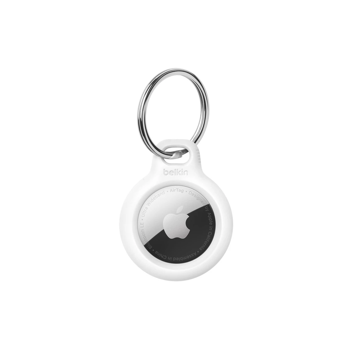 Belkin Secure Holder with Key Ring for AirTag – White (HNPS2)