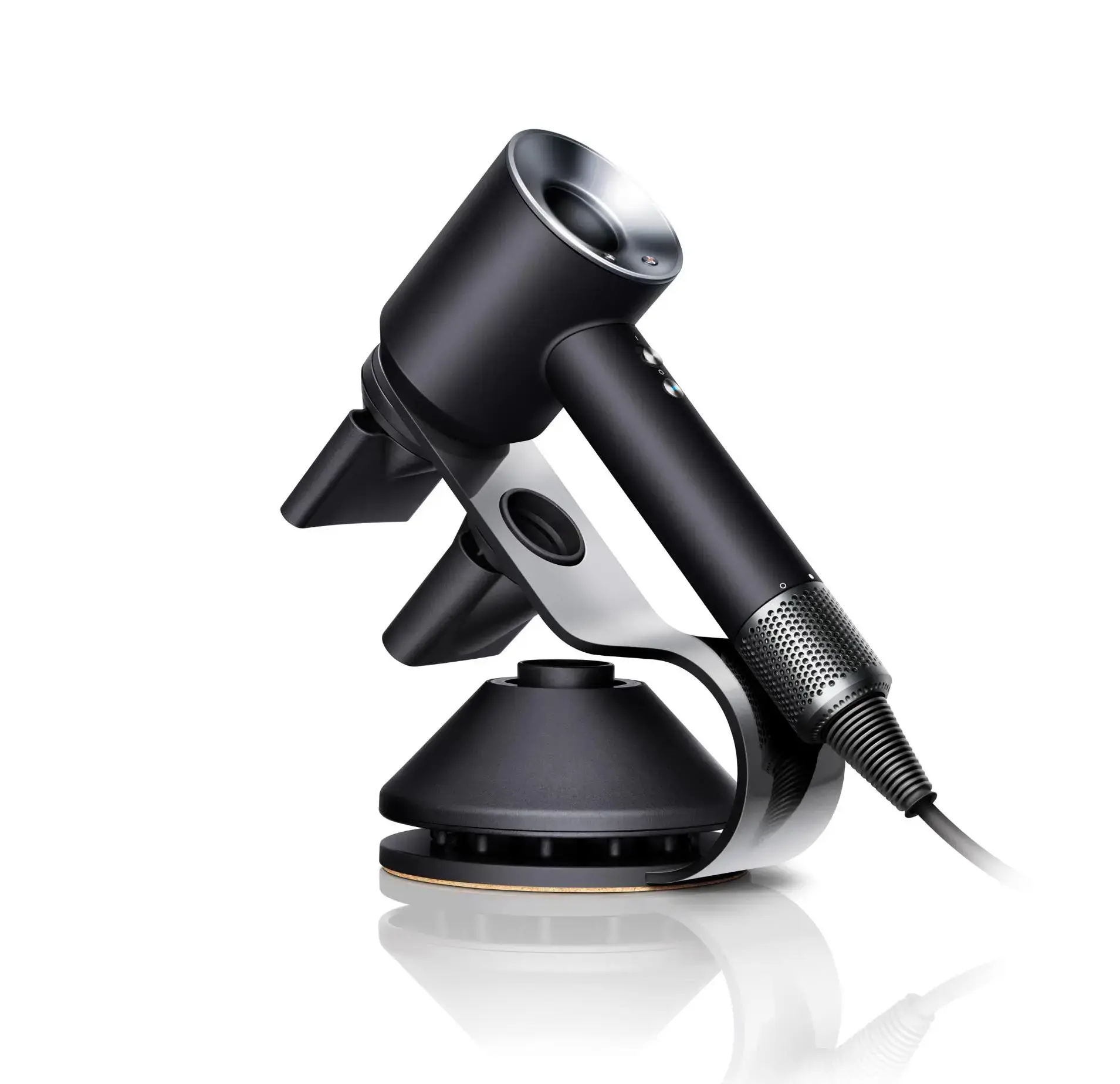 Підставка для зберігання фена Dyson Supersonic Hair Dryer Stand - Nickel/Black (970516-02)