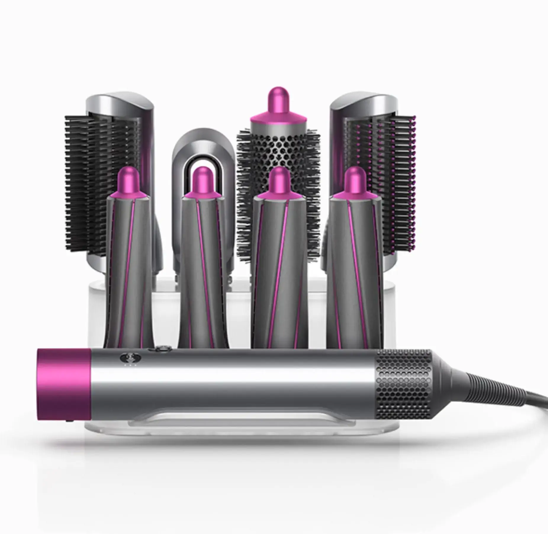 Підставка для зберігання стайлера Dyson Airwrap - White/Fuchsia (971425-01)