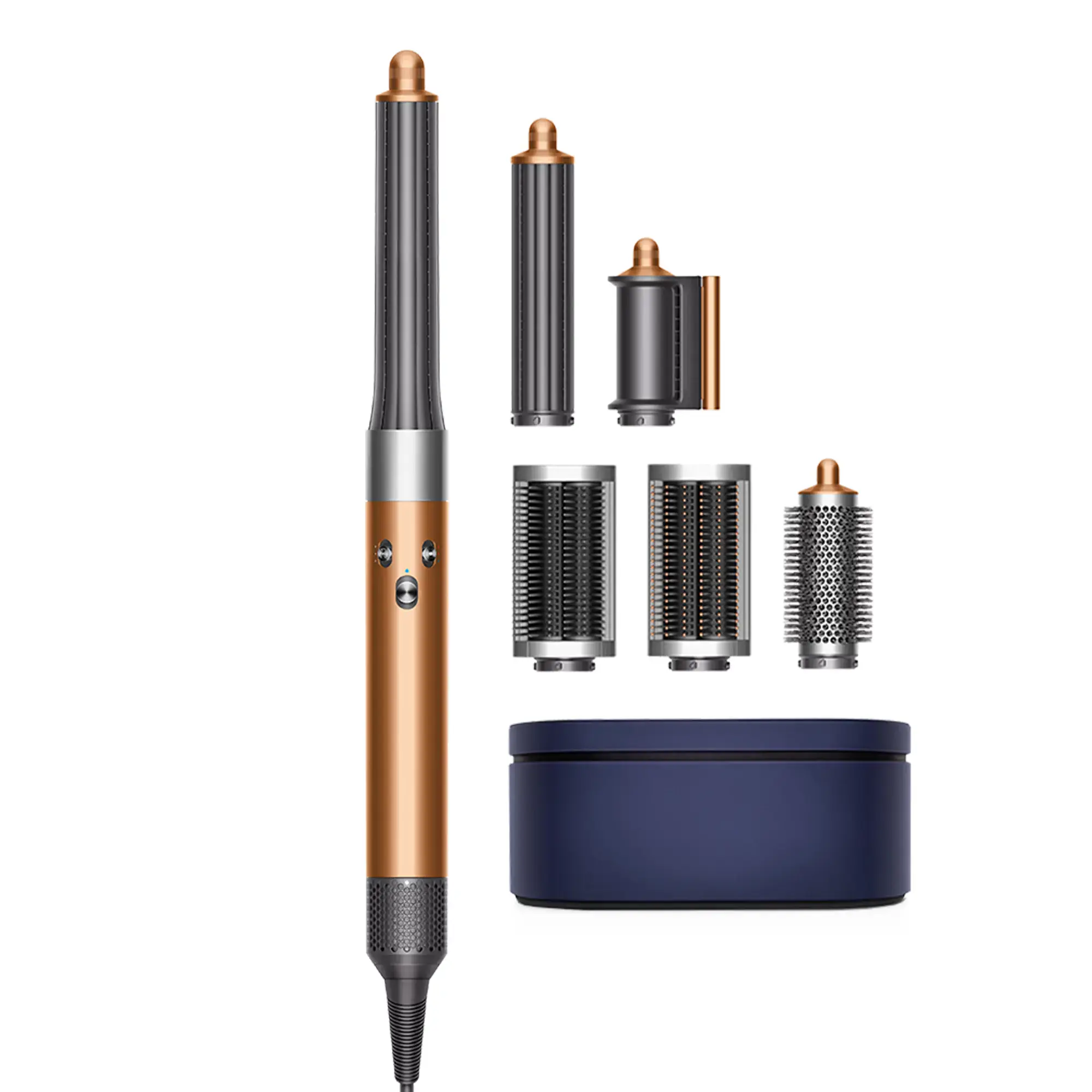 Стайлер для довгого волосся Dyson Airwrap Multi-styler Complete Long Copper/Nickel (395971-01)