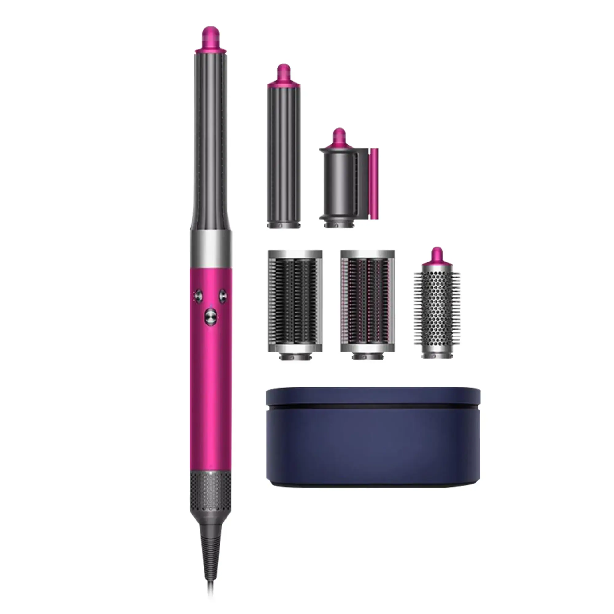 Стайлер для довгого волосся Dyson Airwrap Multi-styler Complete Long Fuchsia/Nickel (395800-01)