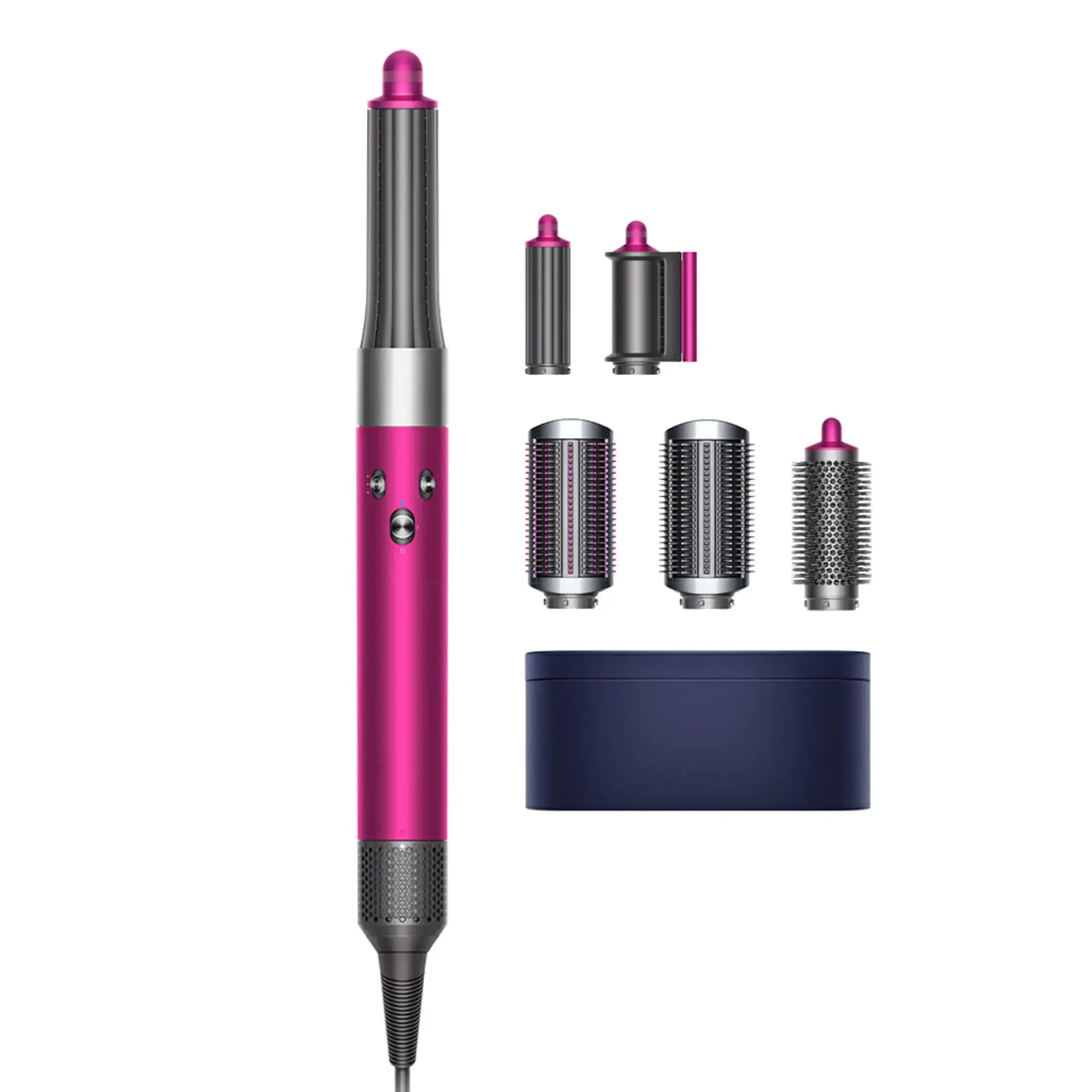 Стайлер для різних типів волосся Dyson Airwrap Multi-styler Complete Fuchsia/Nickel (394927-01)