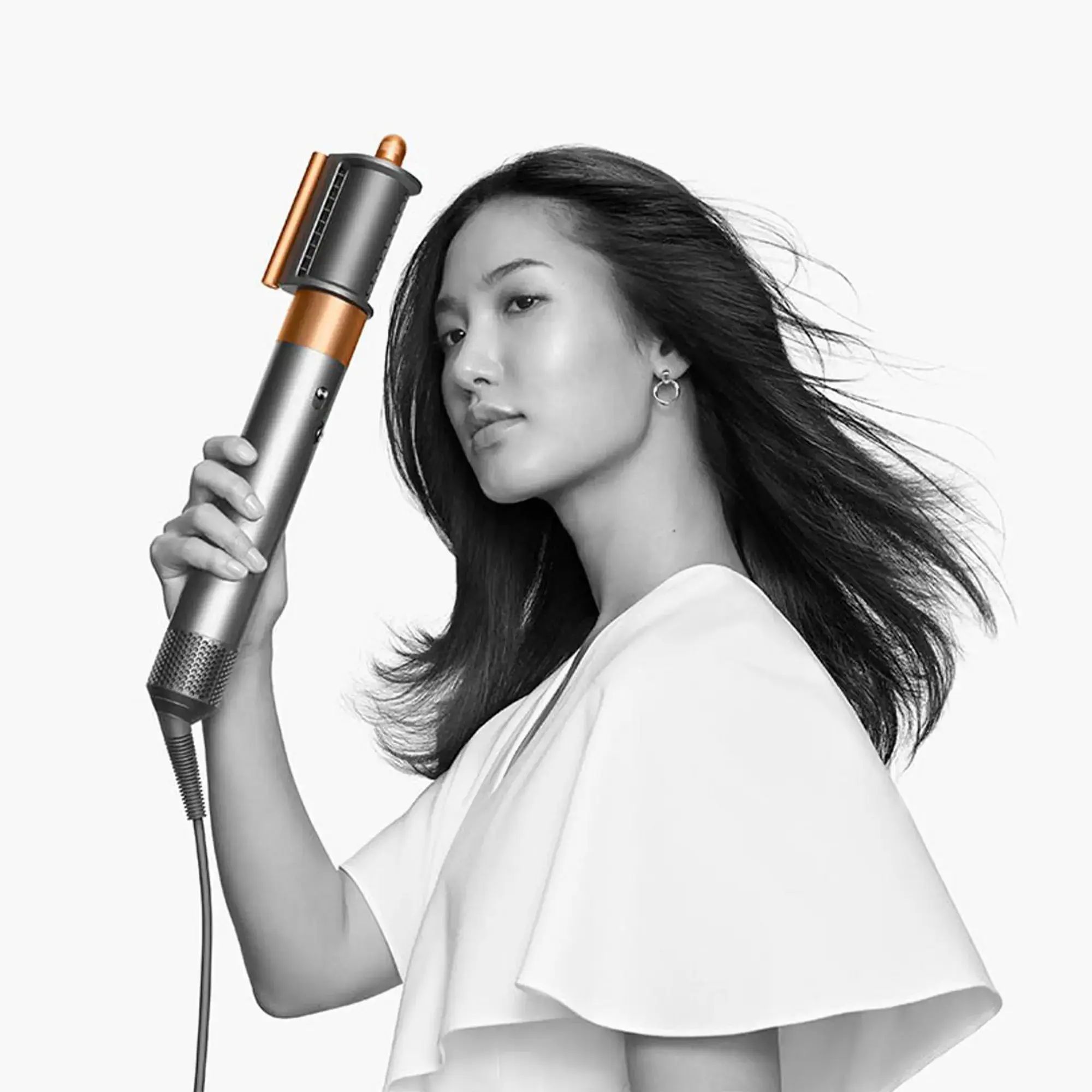 Стайлер для разных типов волос Dyson Airwrap Multi-styler Complete Nickel/Copper (400689-01)