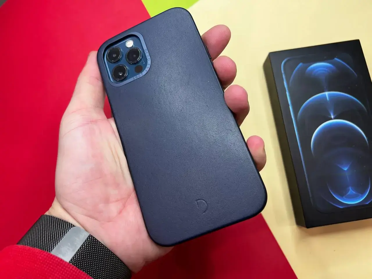 📲USED Apple iPhone 12 Pro 512GB Pacific Blue (MGM43, MGMX3),🔋86% (Стан - 9.5/10, Комплект - iPhone, коробка | гарантія - 1 міс.)