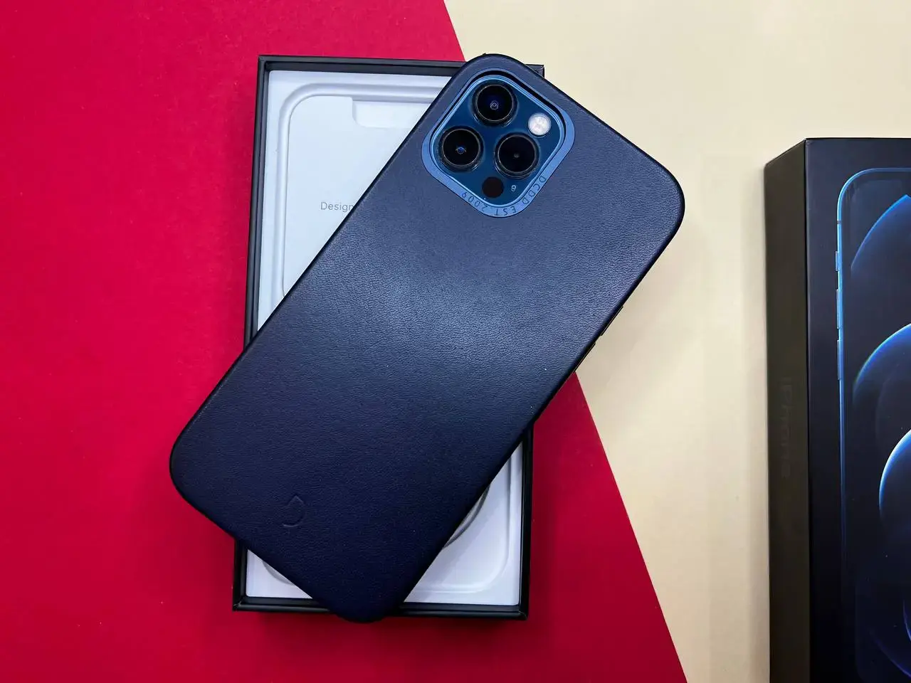 📲USED Apple iPhone 12 Pro 512GB Pacific Blue (MGM43, MGMX3),🔋86% (Стан - 9.5/10, Комплект - iPhone, коробка | гарантія - 1 міс.)