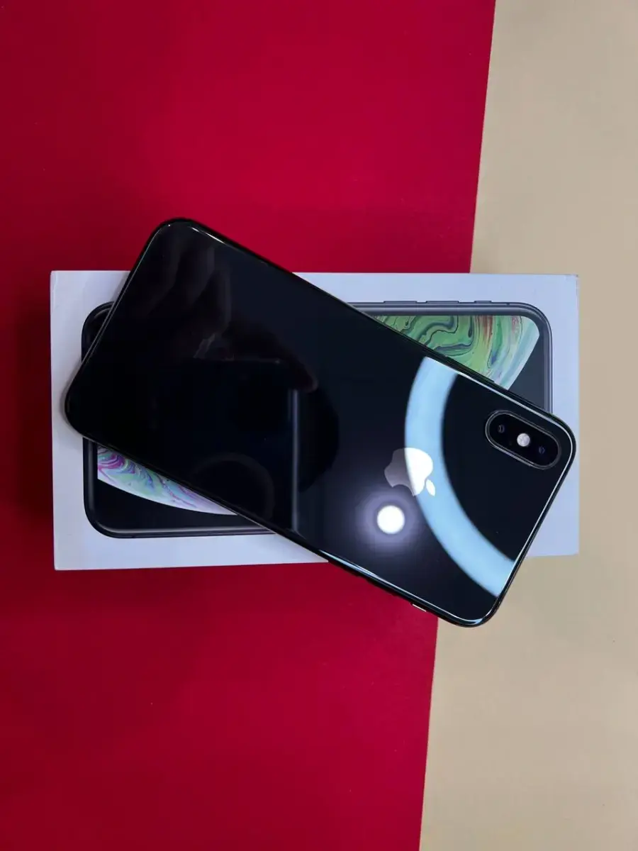 📲USED Apple iPhone XS 256GB Space Gray (MT9H2),🔋100% (Стан - 9/10, Комплект - iPhone, коробка | гарантія - 1 міс.)
