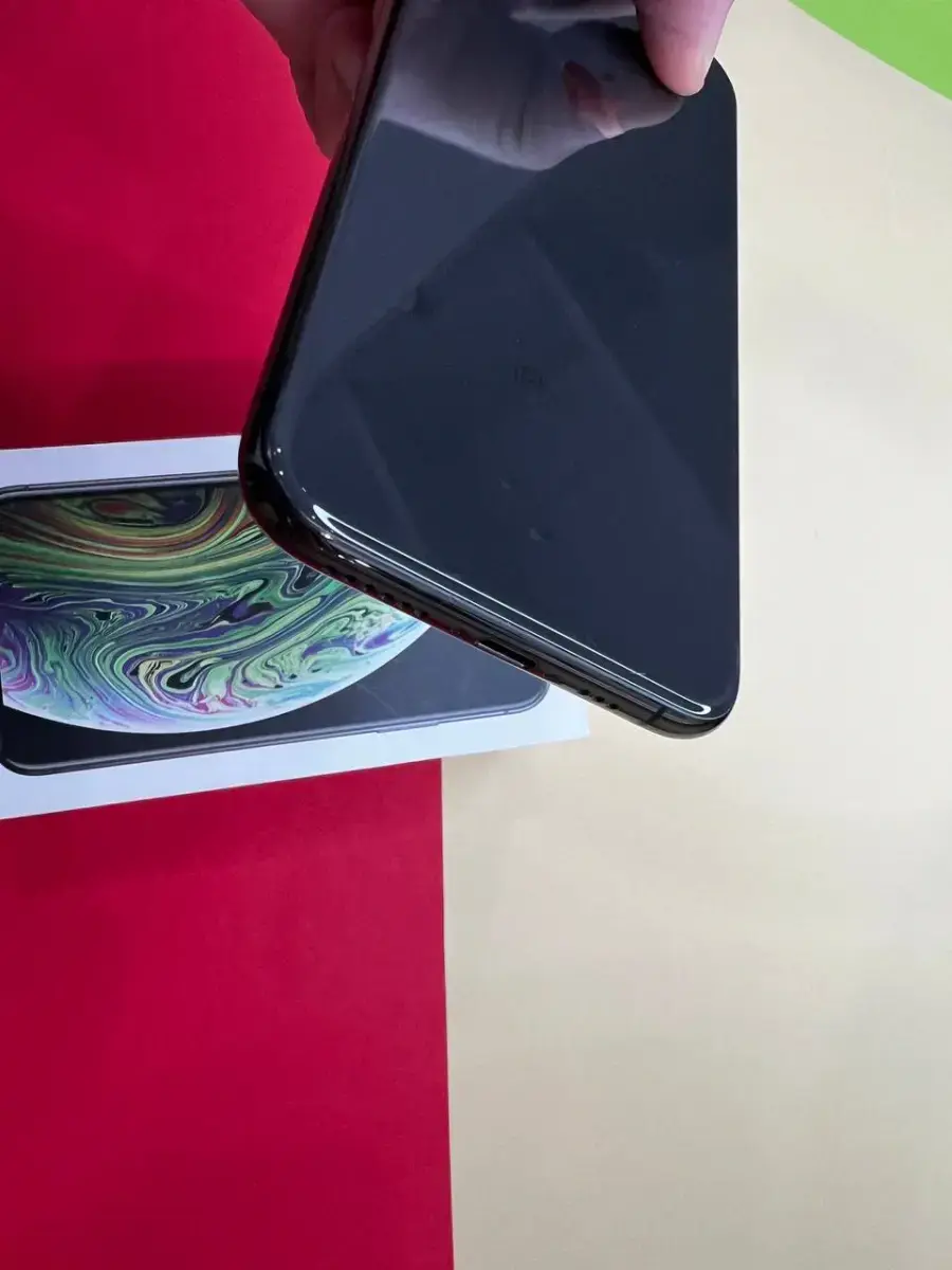 📲USED Apple iPhone XS 256GB Space Gray (MT9H2),🔋100% (Стан - 9/10, Комплект - iPhone, коробка | гарантія - 1 міс.)
