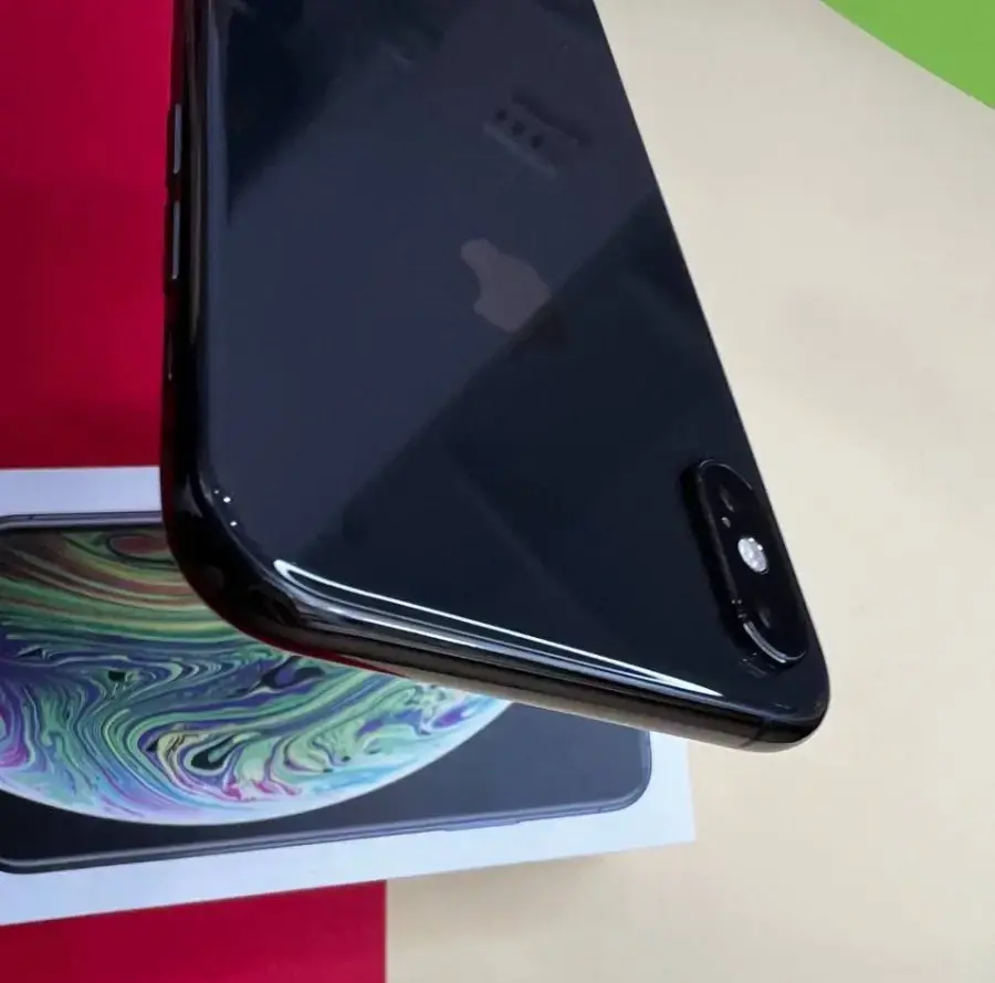 📲USED Apple iPhone XS 64GB Space Gray (MT9E2), 100% (Стан - 9/10, Комплект - iPhone, коробка | гарантія - 1 міс.)