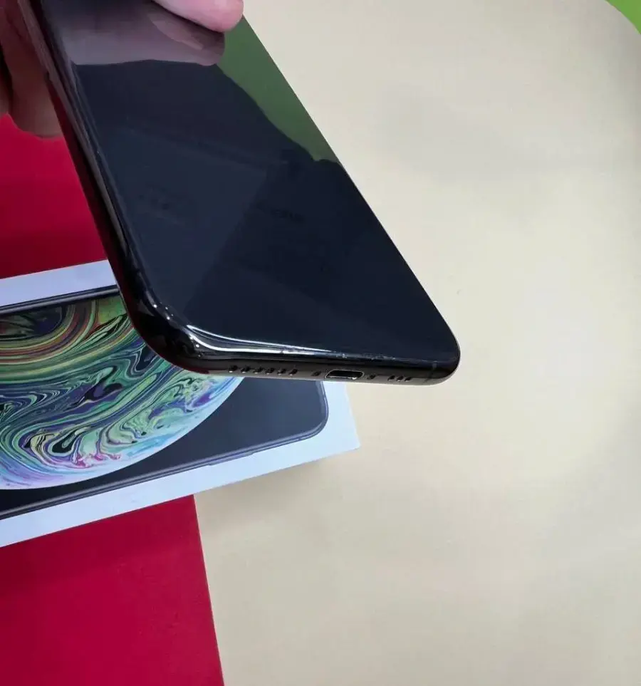 📲USED Apple iPhone XS 64GB Space Gray (MT9E2), 100% (Стан - 9/10, Комплект - iPhone, коробка | гарантія - 1 міс.)