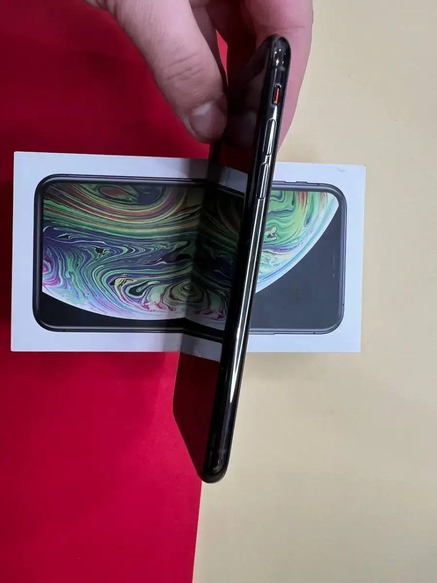 📲USED Apple iPhone XS 64GB Space Gray (MT9E2), 100% (Стан - 9/10, Комплект - iPhone, коробка | гарантія - 1 міс.)