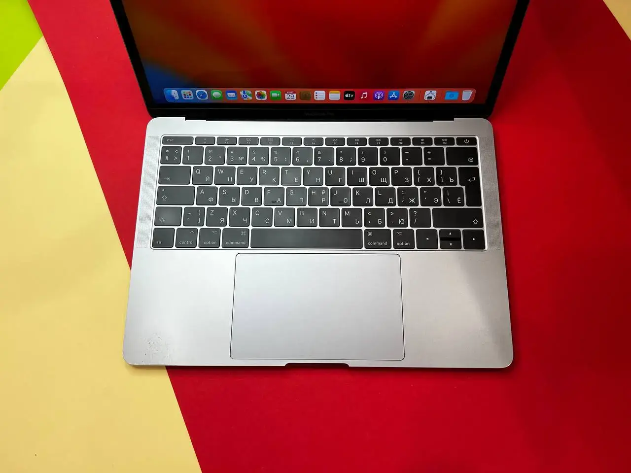 USED MacBook Pro 13" Space Gray (MPXQ2) 2017 (i5/8GB/128SSD), (Стан - 8/10. Комплект - повний, гарантія - 1 міс.) - Cycle 544