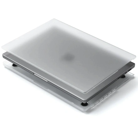 Чехол-накладка Satechi Eco-Hardshell Сase for Macbook Pro 14" - Clear (ST-MBP14CL)