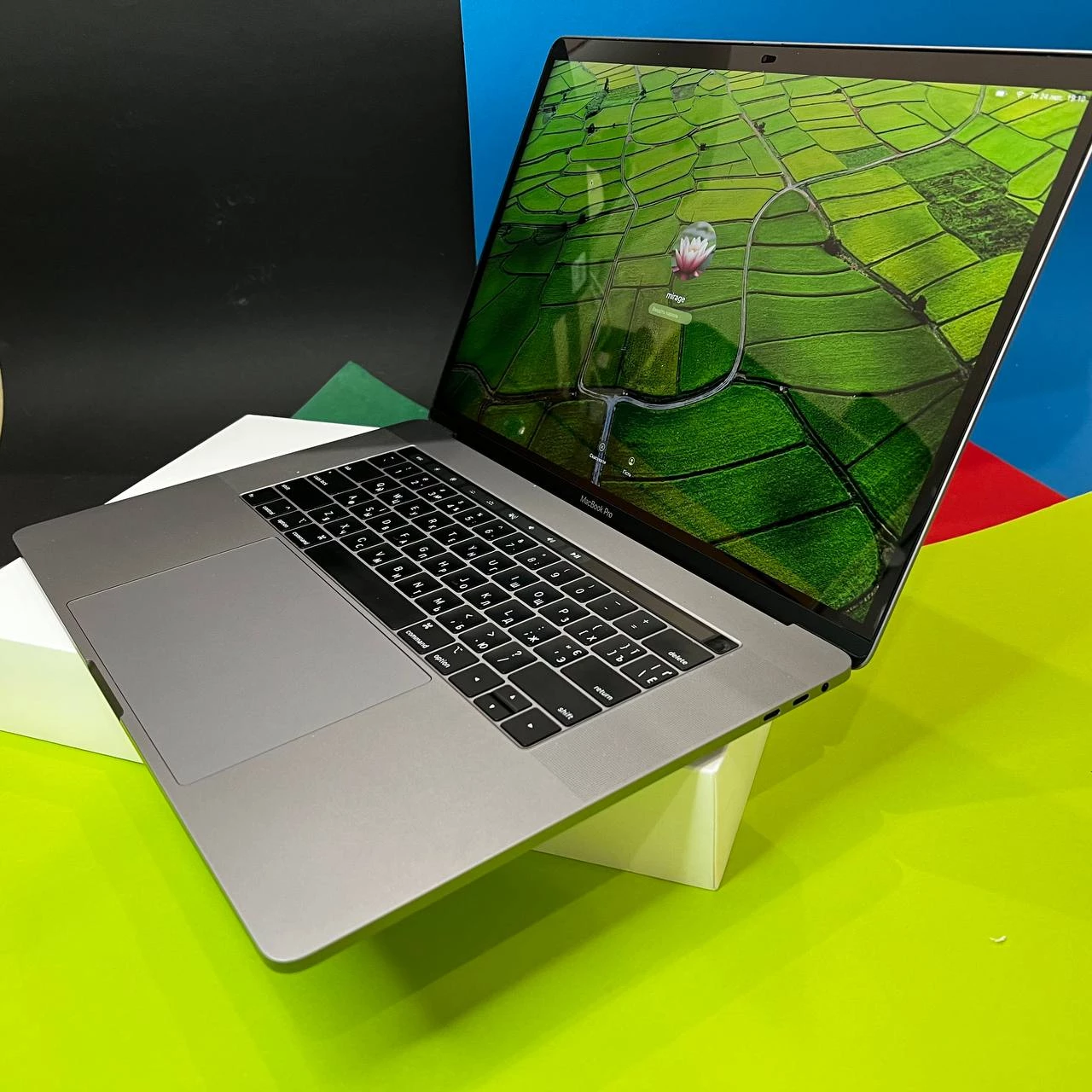 💻 USED MacBook Pro 15" Space Gray (MR932) 2018, (Состояние - 9/10. Комплект - MacBook + З.У. | гарантия - 1 мес.) - Cycle 446 (рекомендуется замена)