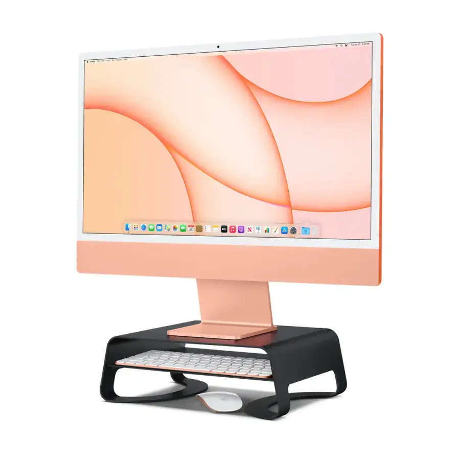 Алюмінієва підставка Twelve South Curve Riser for iMac and Displays - Matte Black (HPJ12)