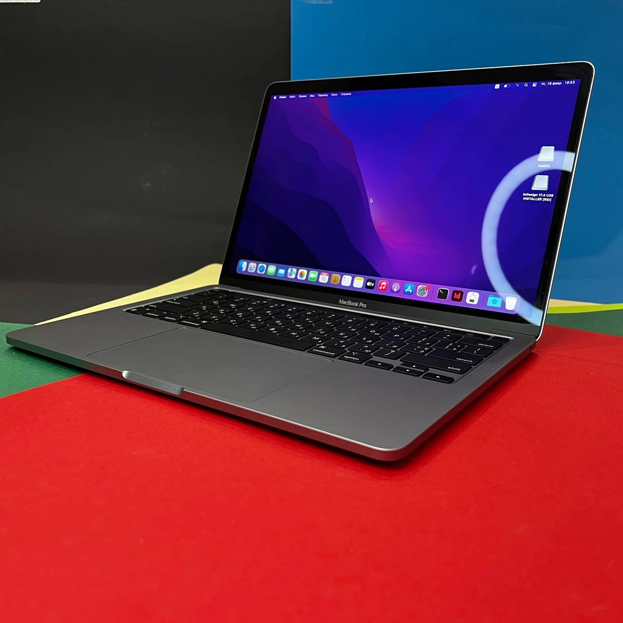 💻 USED MacBook Pro 13" Space Gray (MJ123) 2020, (М1/16GB/1TB SSD) (Стан - 9.5/10. Комплект - Мак+зарядка | гарантія - 1 міс.) - Cycle 40