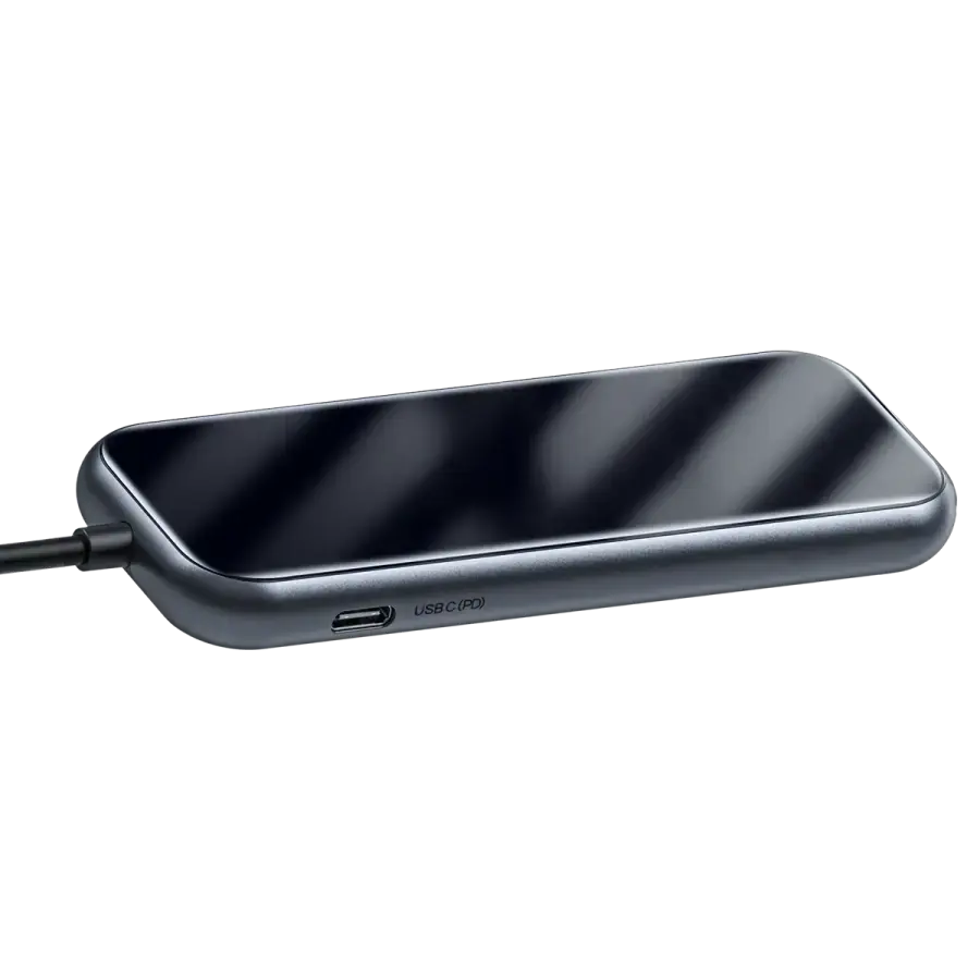 Baseus Mirror Series Multifunctional Hub (3 x USB 3.0, HDMI 4k, SD / Cardreader, PD) (CAHUB-CZ0G)