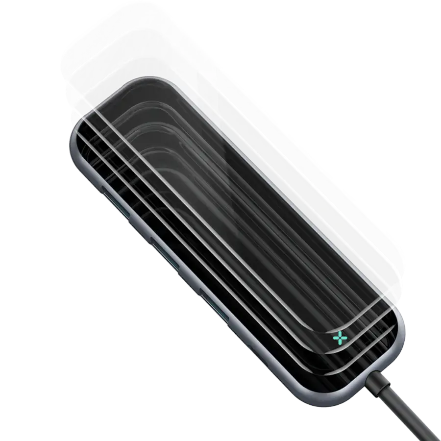 Baseus Mirror Series Multifunctional Hub (3 x USB 3.0, HDMI 4k, SD / Cardreader, PD) (CAHUB-CZ0G)