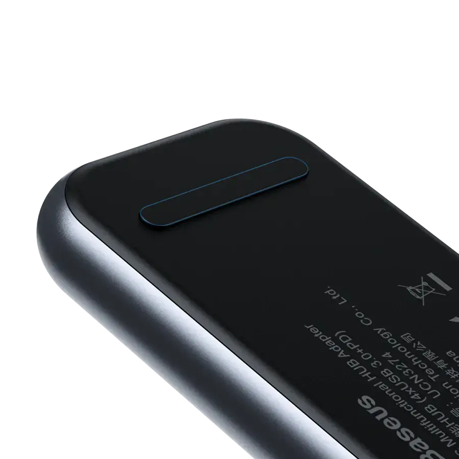 Baseus Mirror Series Multifunctional Hub (3 x USB 3.0, HDMI 4k, SD / Cardreader, PD) (CAHUB-CZ0G)