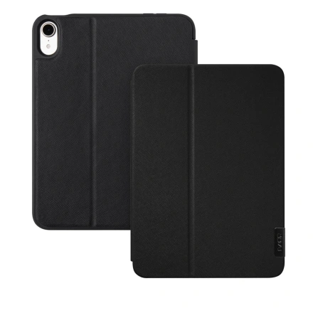 Чехол LAUT PRESTIGE FOLIO case with Pencil Holder for iPad mini 6 2021 - Black (L_IPM6_PR_BK)