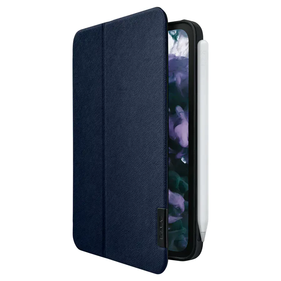 Чехол LAUT PRESTIGE FOLIO case with Pencil Holder for iPad mini 6 2021 - Indigo (L_IPM6_PR_BL)