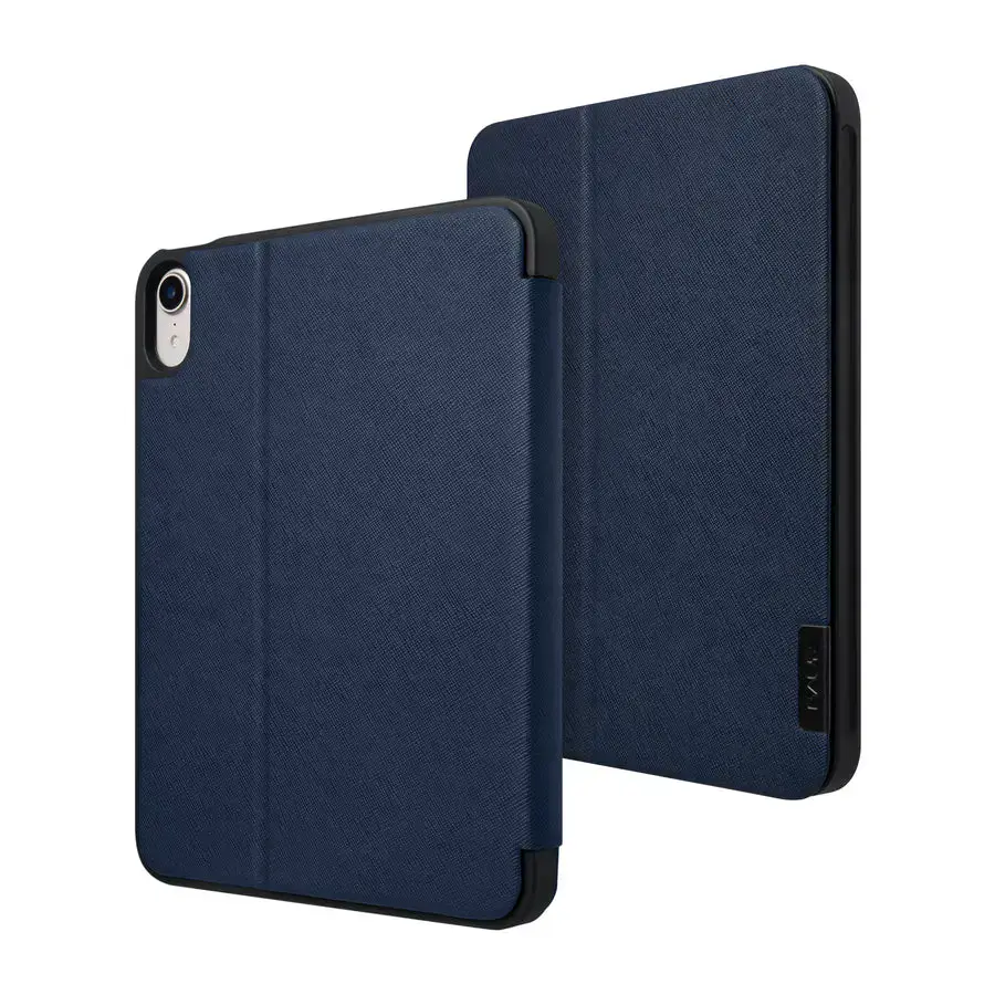 Чехол LAUT PRESTIGE FOLIO case with Pencil Holder for iPad mini 6 2021 - Indigo (L_IPM6_PR_BL)