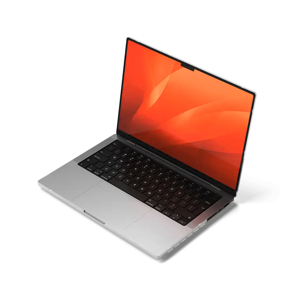 Чохол-накладка Satechi Eco-Hardshell Сase for Macbook Pro 14" - Clear (ST-MBP14CL)