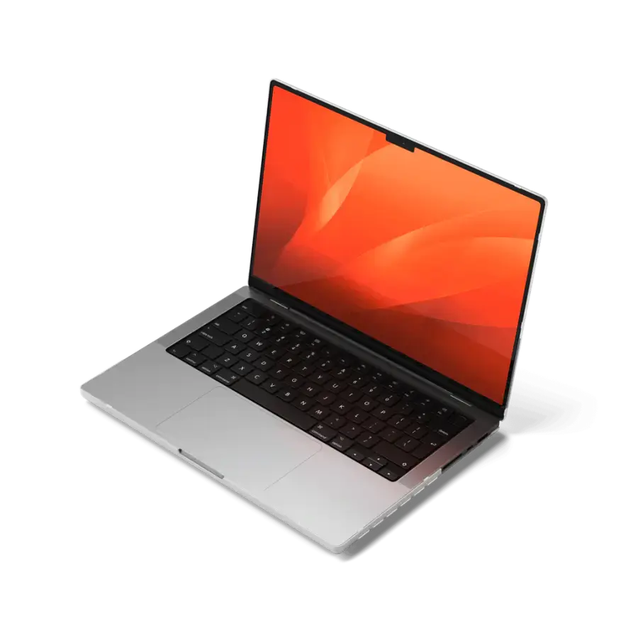 Чехол-накладка Satechi Eco-Hardshell Сase for Macbook Pro 14" - Clear (ST-MBP14CL)