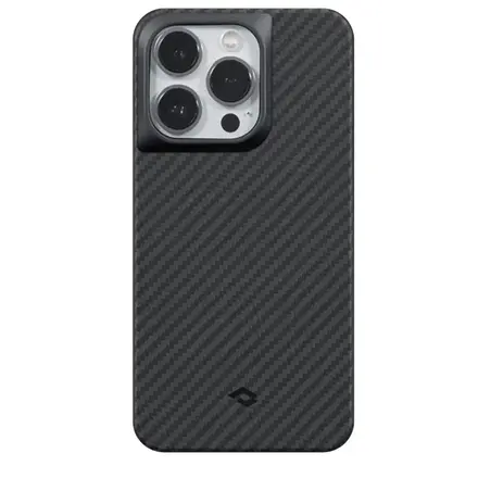 Чехол Pitaka MagEZ Case Pro 3 for iPhone 14 Pro - Twill Black/Grey (KI1401PP)