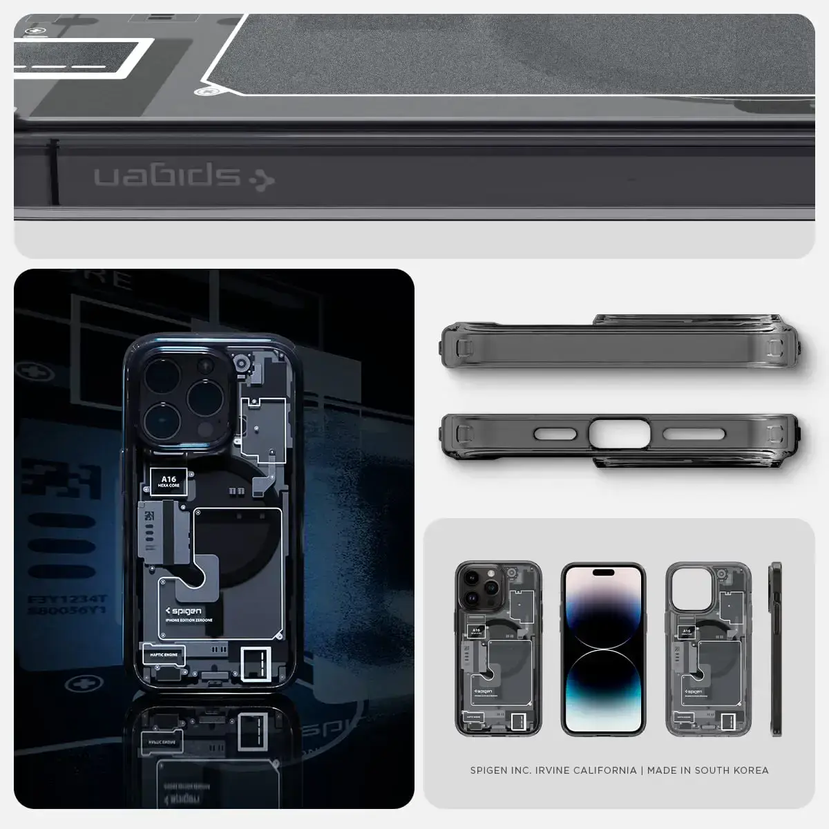 Чехол Spigen iPhone 14 Pro Ultra Hybrid MagSafe - Zero One (ACS05540)