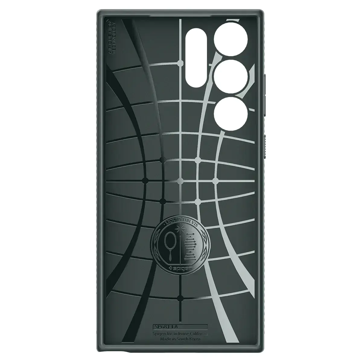 Чохол Spigen Liquid Air Case для Samsung Galaxy S23 Ultra - Abyss Green (ACS05615)
