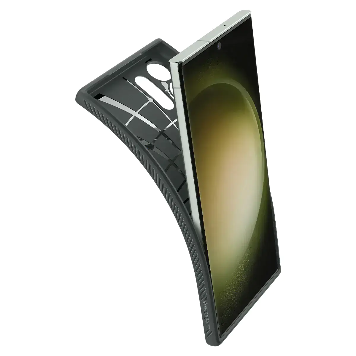 Чохол Spigen Liquid Air Case для Samsung Galaxy S23 Ultra - Abyss Green (ACS05615)