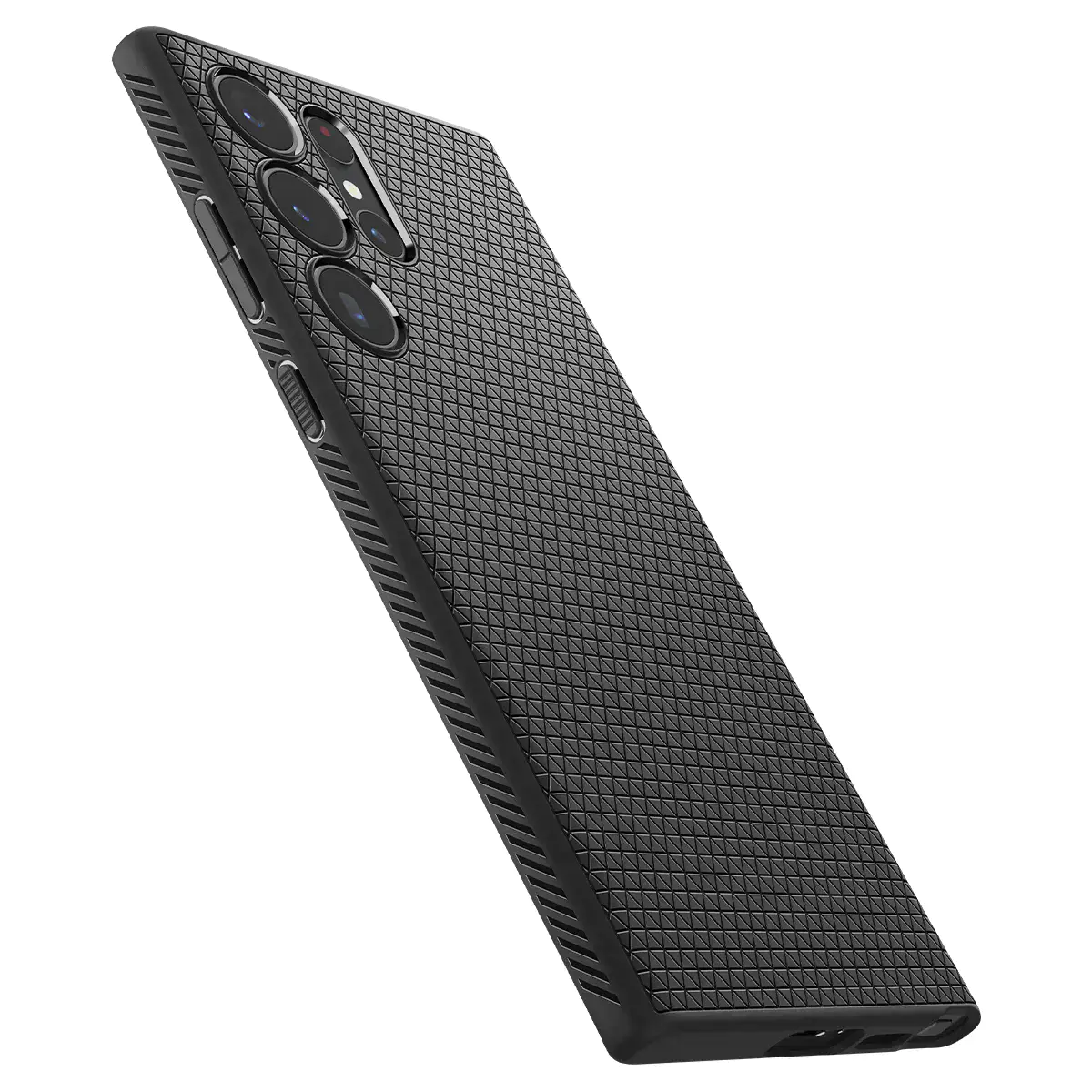 Чохол Spigen Liquid Air Case для Samsung Galaxy S23 Ultra - Matte Black (ACS05614)