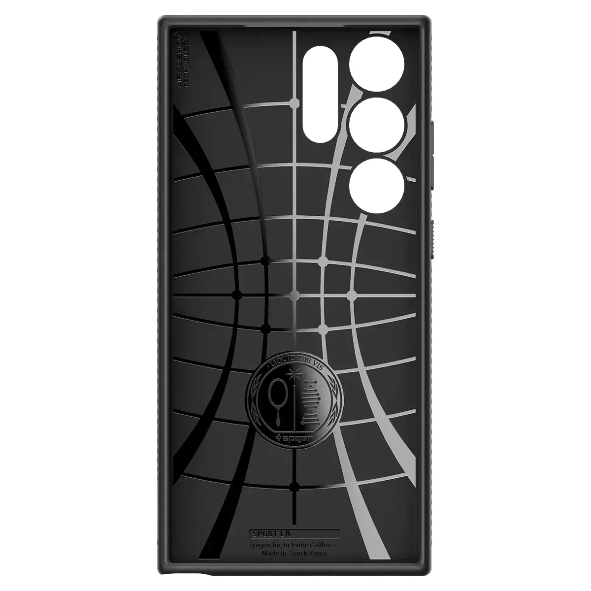 Чохол Spigen Liquid Air Case для Samsung Galaxy S23 Ultra - Matte Black (ACS05614)