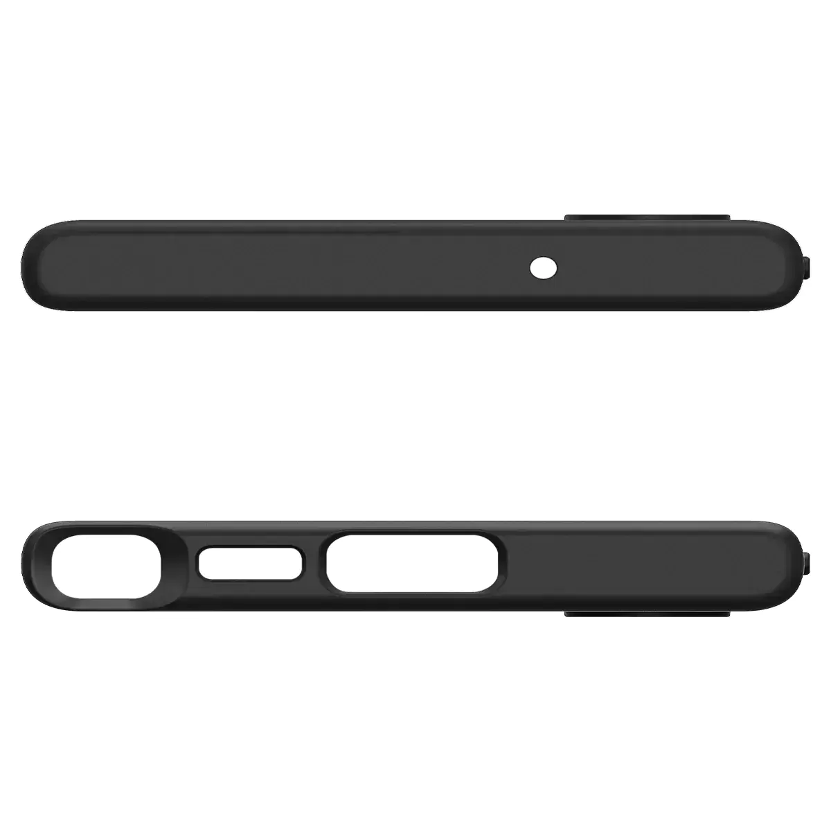 Чохол Spigen Liquid Air Case для Samsung Galaxy S23 Ultra - Matte Black (ACS05614)