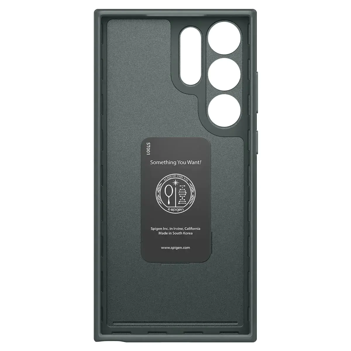Чохол Spigen Thin Fit Case для Samsung Galaxy S23 Ultra - Abyss Green (ACS06077)
