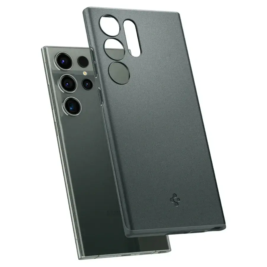 Чехол Spigen Thin Fit Case для Samsung Galaxy S23 Ultra - Abyss Green (ACS06077)